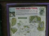 Map of the Five Pits trail